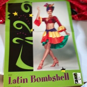 Latin Carmen Miranda costume. EUC